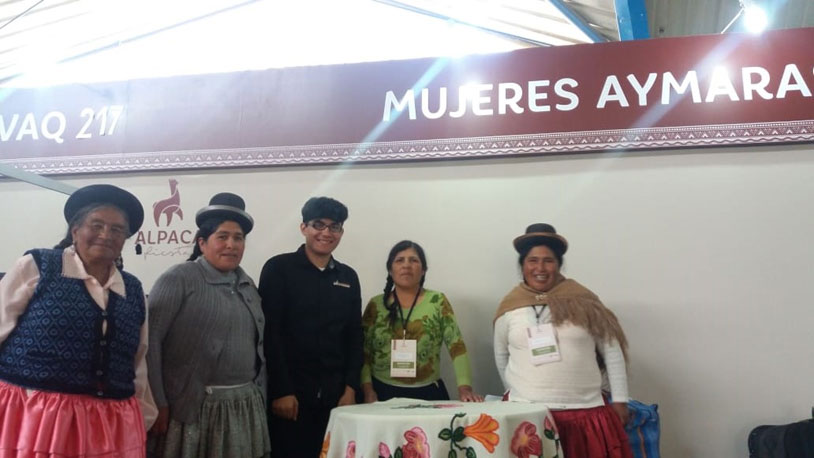 La Coordinadora de Mujeres Aymaras (CMA) participa en el evento “Alpaca Fiesta 2018”